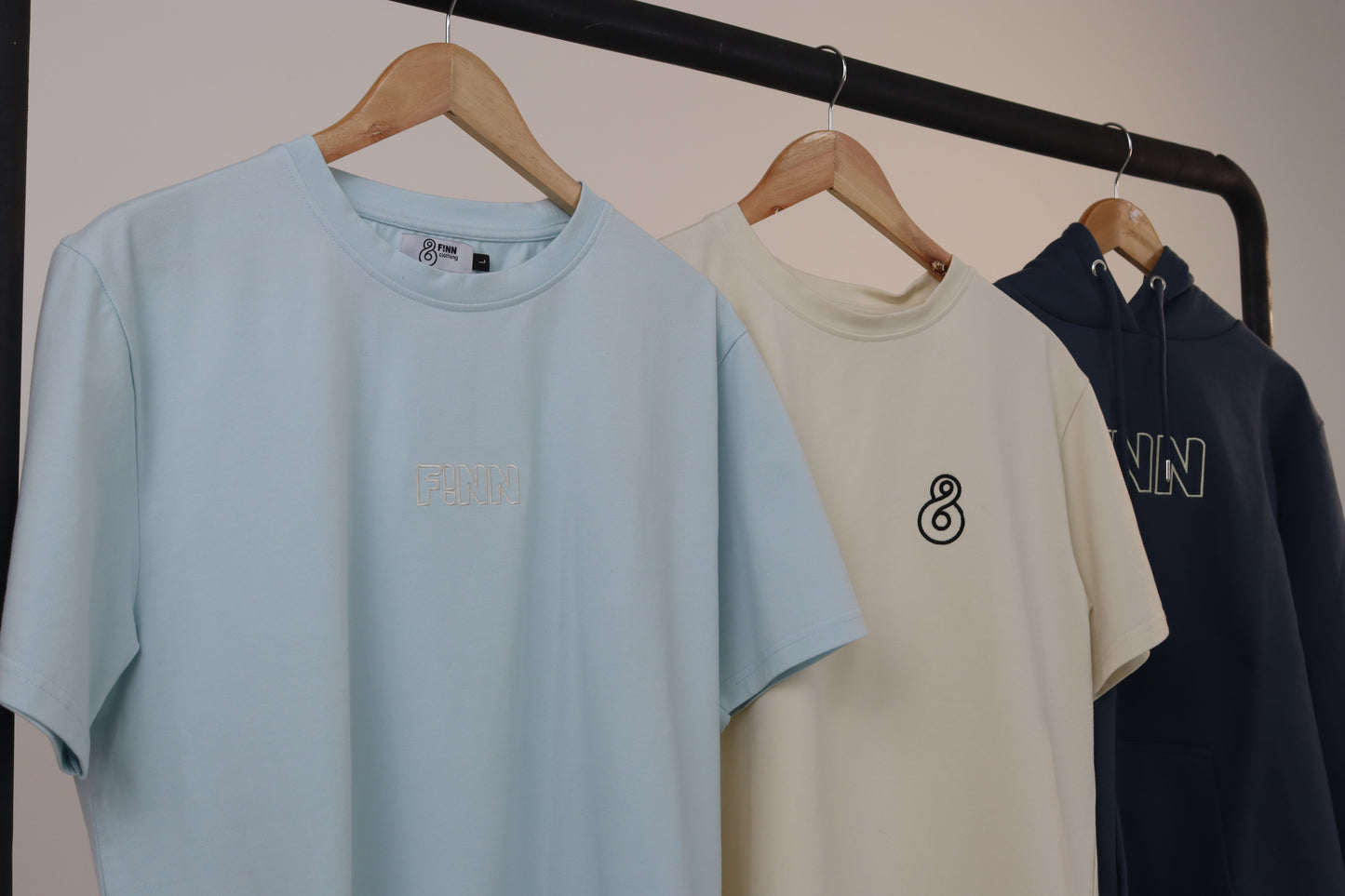 The Basics F!NN T-shirt -- sky blue