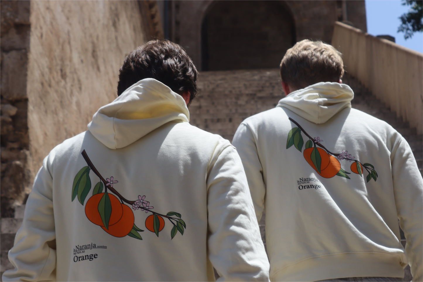 Naranja's de Valencia Hoodie -- sand